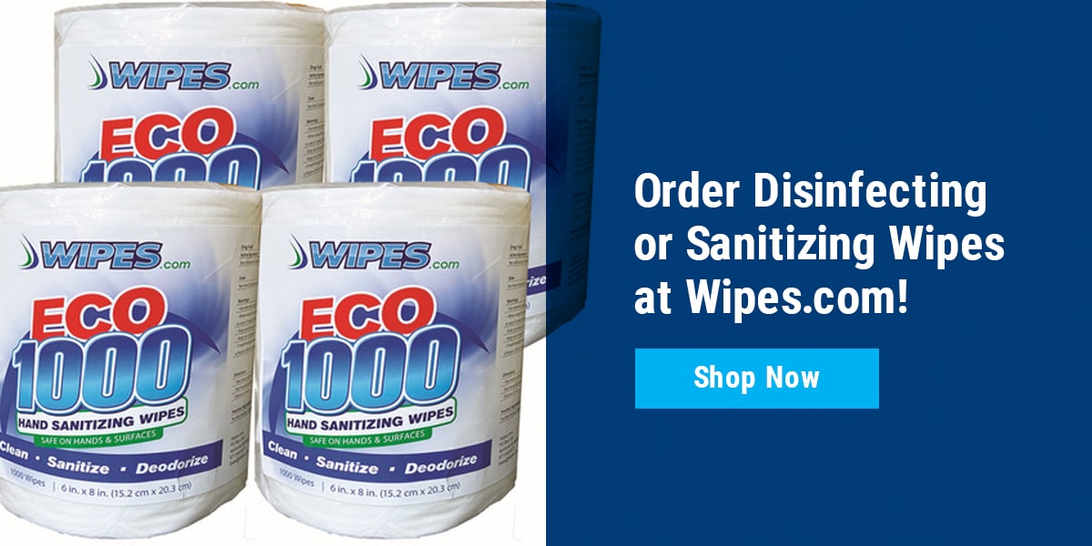 Shop for disinfecting wipes for your gym now